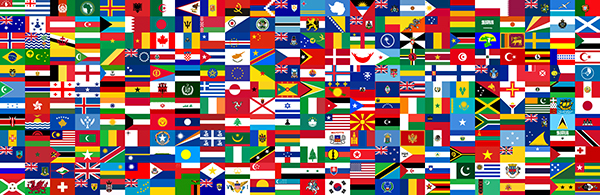 Flags of the World Banner